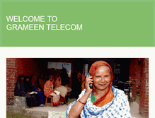 Tablet Screenshot of grameentelecom.net.bd
